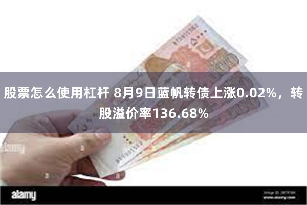 股票怎么使用杠杆 8月9日蓝帆转债上涨0.02%，转股溢价率136.68%