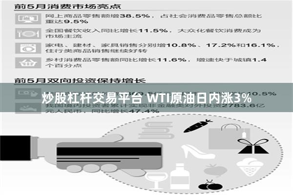 炒股杠杆交易平台 WTI原油日内涨3%